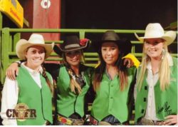 Brookes-and-the-rest-of-the-Cal-Poly-girls-team-at-the-13-CNFR. harrington hirschy horses